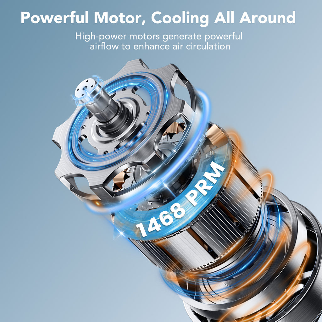 TASKBAY Tower Fan, 31" Oscillating Standing Fan