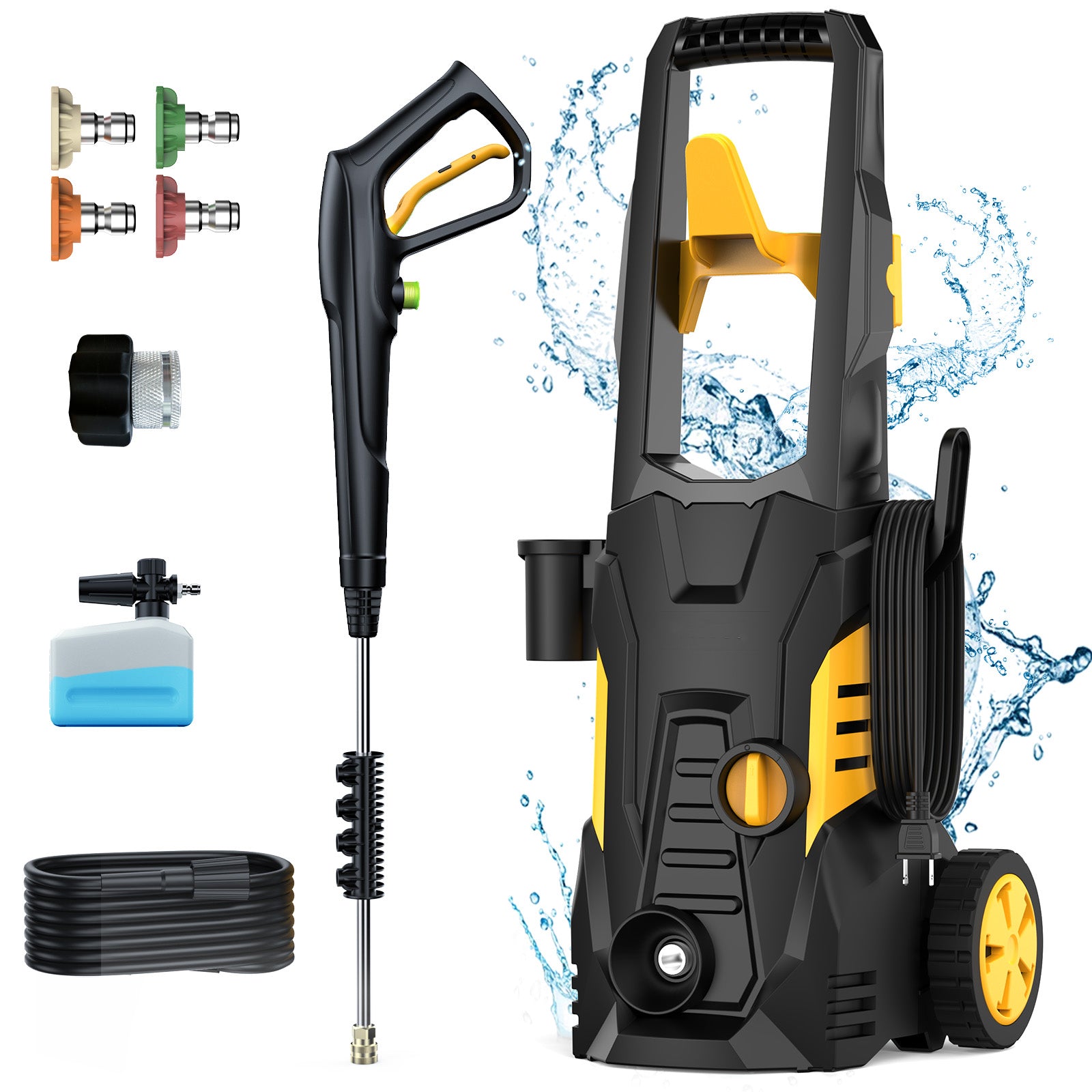 Taskbay 1800W Electric Pressure Washer
