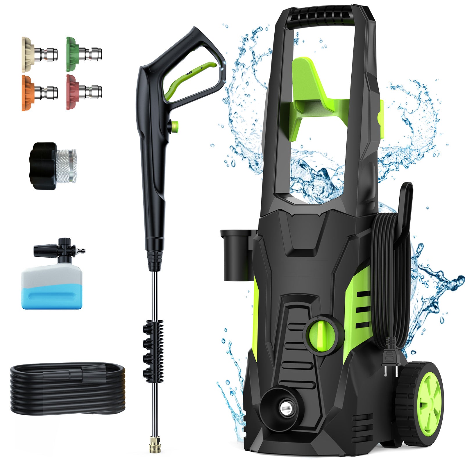 Taskbay 1800W Electric Pressure Washer