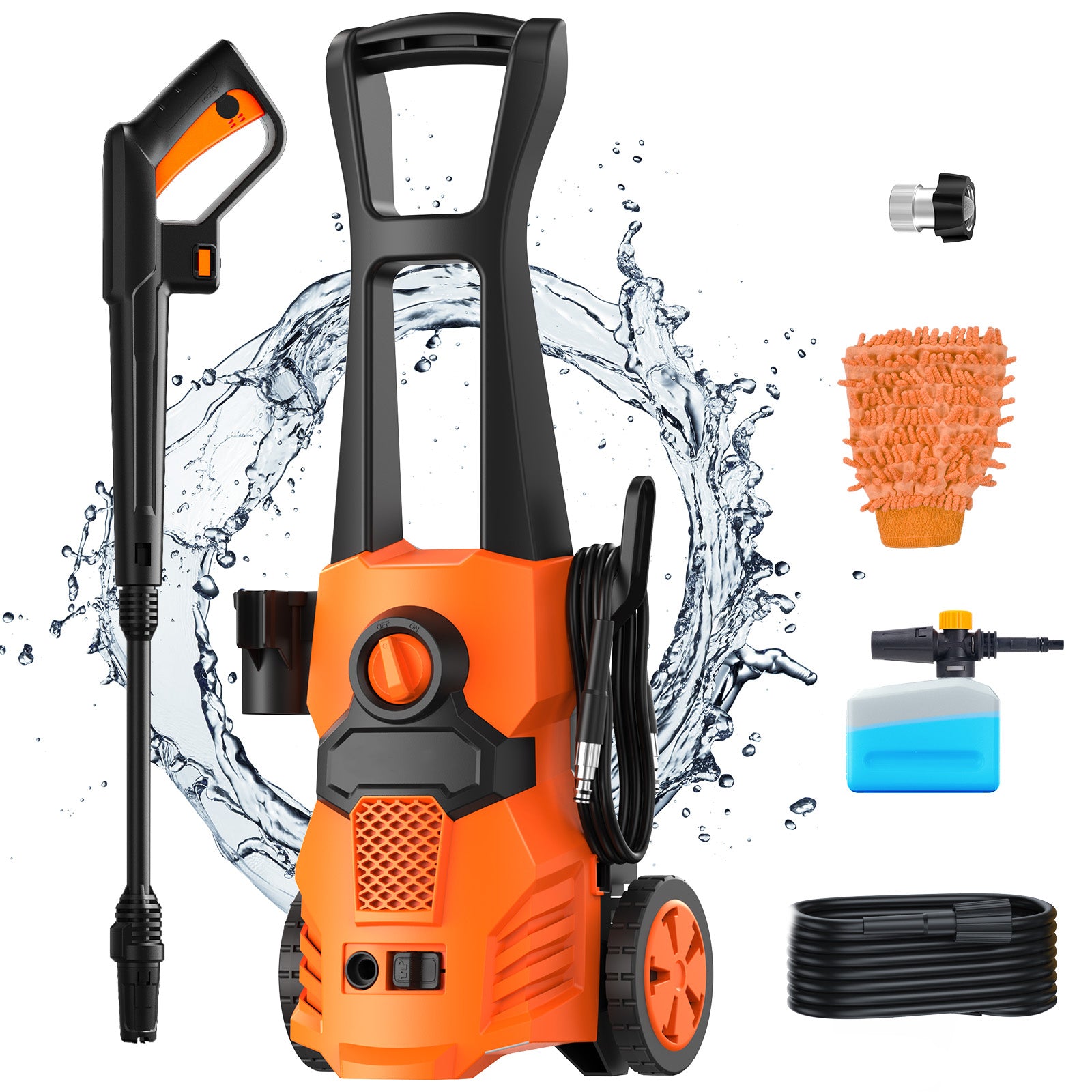 Taskbay 1500W Electric Pressure Washer