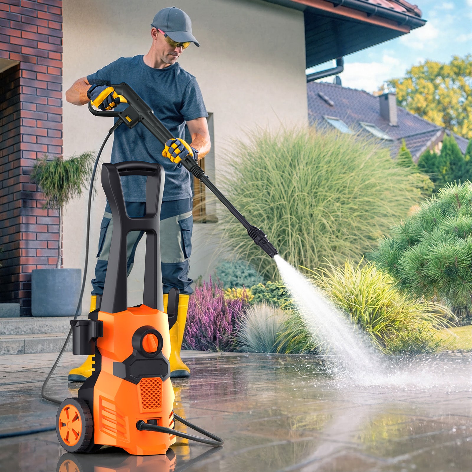 Taskbay 1500W Electric Pressure Washer